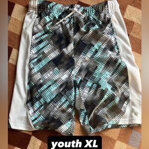 The Children's Place Black and Blue Patterned Shorts